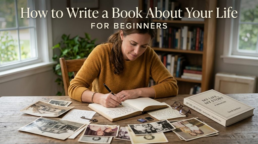 How to write a book about your life for beginners with memoir writing guidance